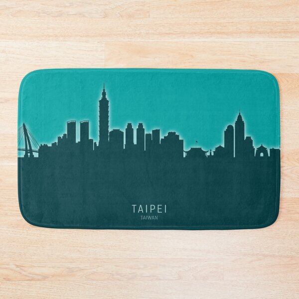 Item preview, Taipei Taiwan Skyline designed and sold by ArtPrints.