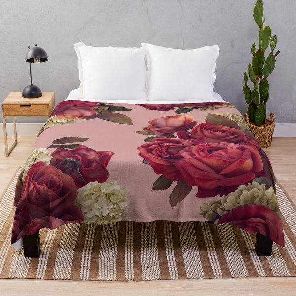 Item preview, Vintage red roses. designed and sold by RinaMDesigns.