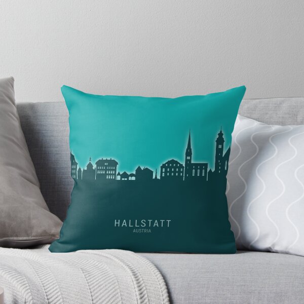 Item preview, Hallstatt Austria Skyline designed and sold by ArtPrints.