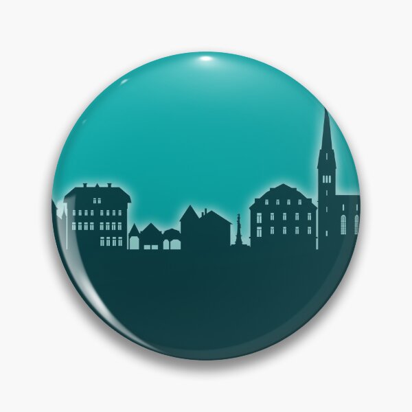 Item preview, Hallstatt Austria Skyline designed and sold by ArtPrints.