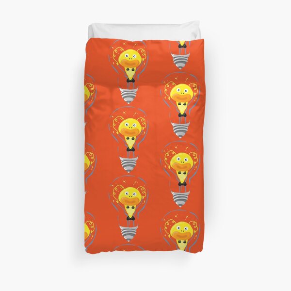 Zapfish Lightbulb Duvet Cover
