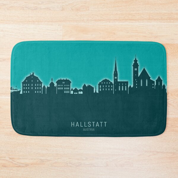 Item preview, Hallstatt Austria Skyline designed and sold by ArtPrints.