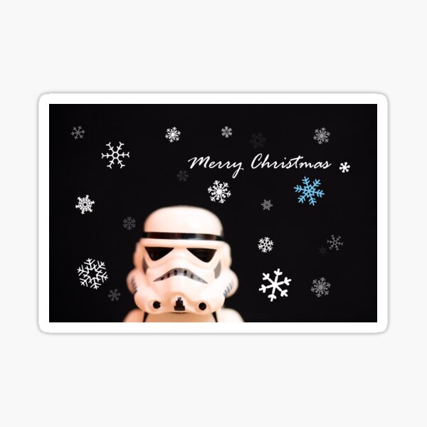 Aperçu de l'œuvre Voeux de Noël Trooper créée et vendue par mittsYT.