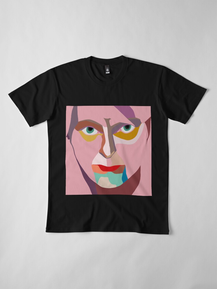 Alternate view of PINK THUMB CUBE Premium T-Shirt