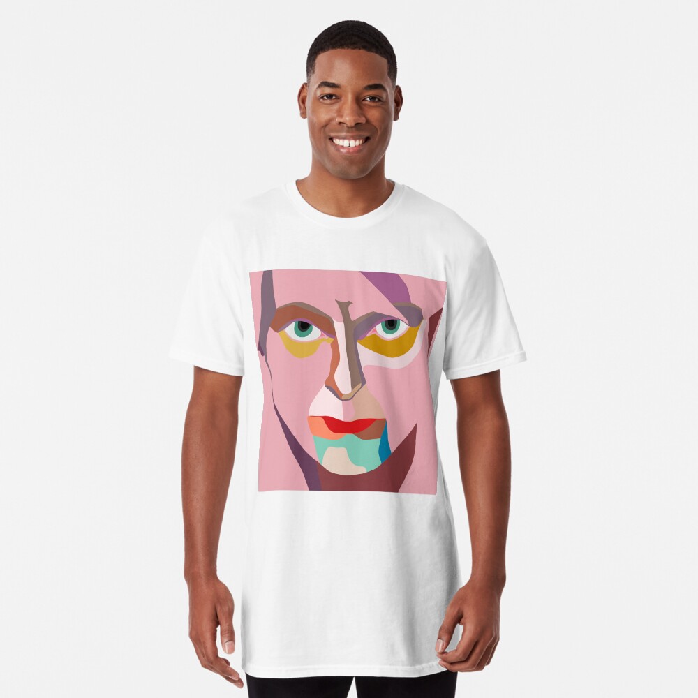 PINK THUMB CUBE Long T-Shirt