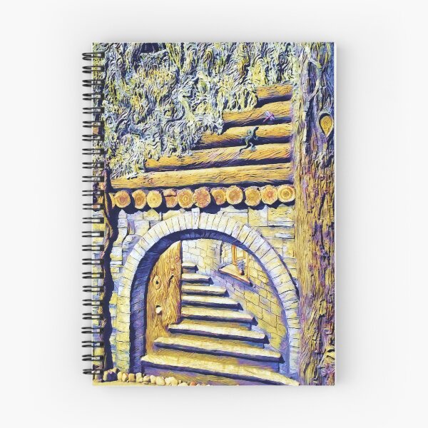 Item preview, Entrance to a forest home designed and sold by helenkaiy.