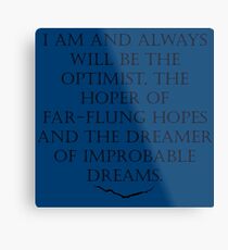 The Doctor Metal Print