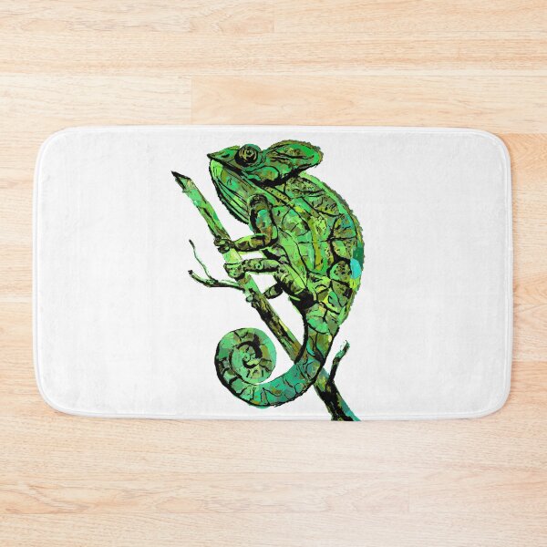 Item preview, Very Green Chameleon designed and sold by Sebastian Grafmann.