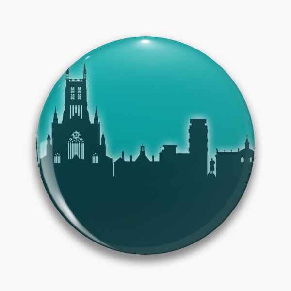 Item preview, Worcester England Skyline designed and sold by ArtPrints.