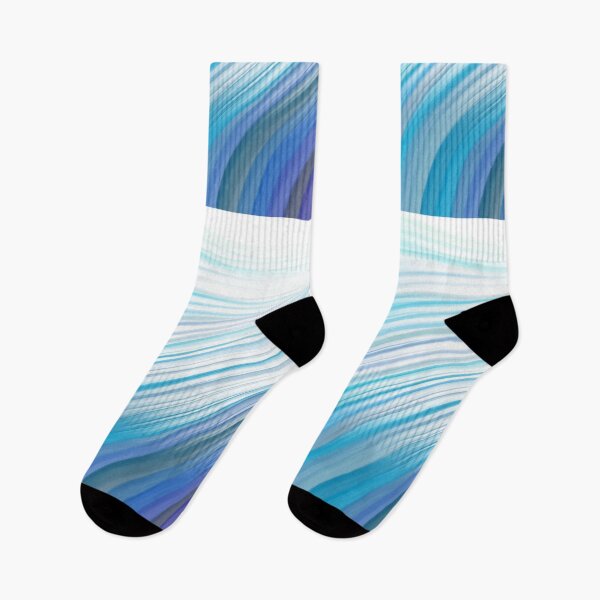 Item preview, Blue abstract strikes, deep blue sea designed and sold by MargheritaLidia.