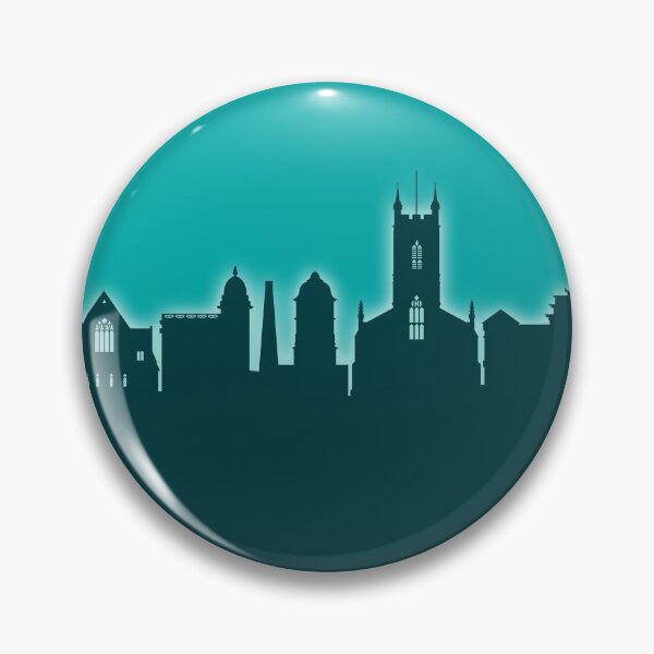 Item preview, Stoke-on-Trent England Skyline designed and sold by ArtPrints.