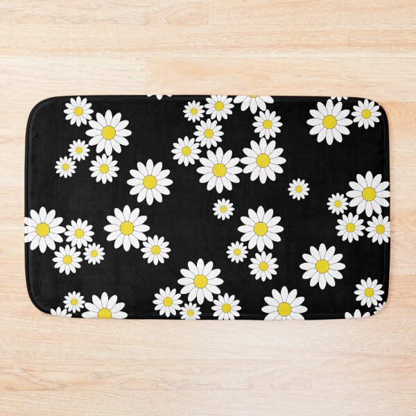 Item preview, Cute black daisy print - floral print designed and sold by kapotka.