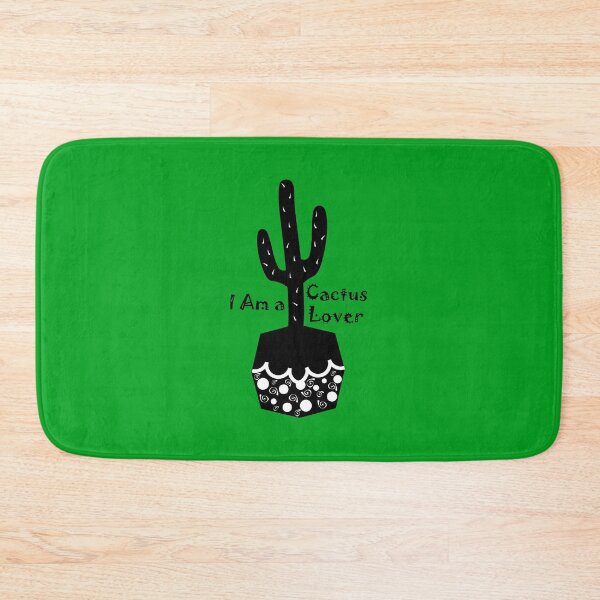Item preview, Black Cactus In Cute Pot  designed and sold by Oirabot.