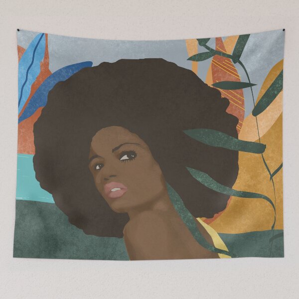 Item preview, Afro lady designed and sold by TheaDesign.