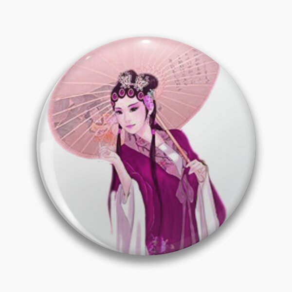 Artikelvorschau, China Kunstdruck - Porträt junge chinesische Dame mit Schirm violett entworfen und verkauft von Kallandra.