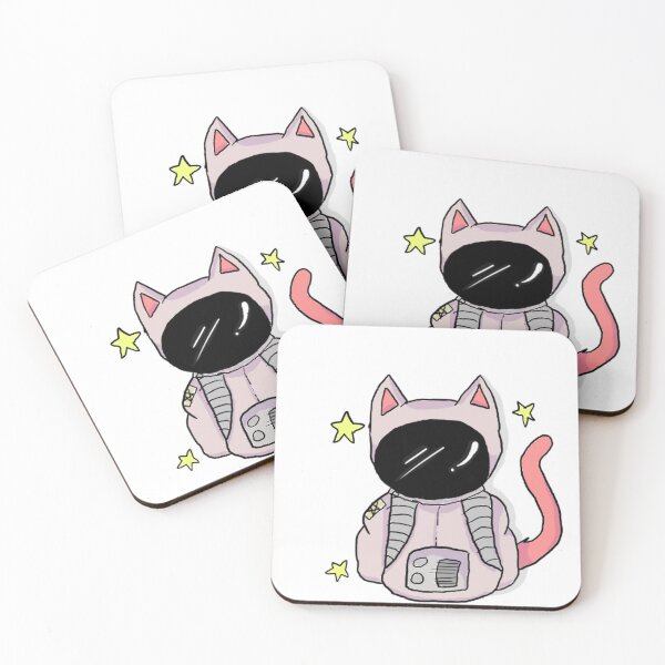 Item preview, Astro kitty designed and sold by Kittensartplace.