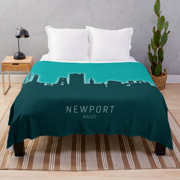Artikelvorschau, Newport Wales Skyline entworfen und verkauft von ArtPrints.
