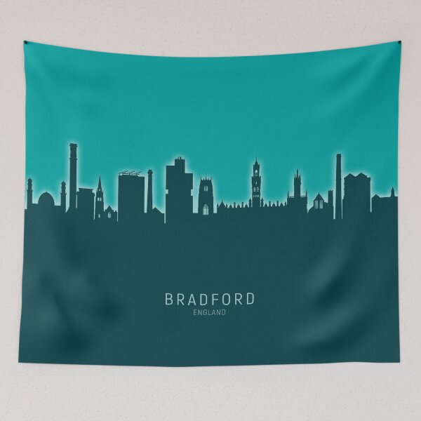 Item preview, Bradford England Skyline designed and sold by ArtPrints.
