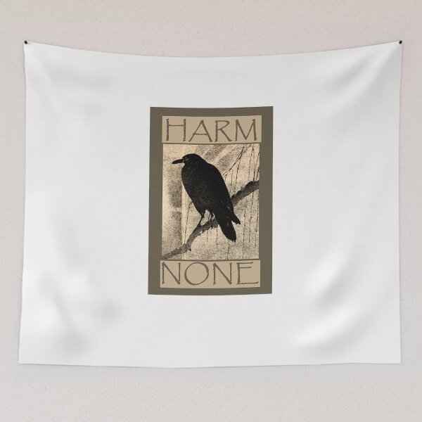 Item preview, Harm None Wiccan And Pagan designed and sold by AlexaUSA.