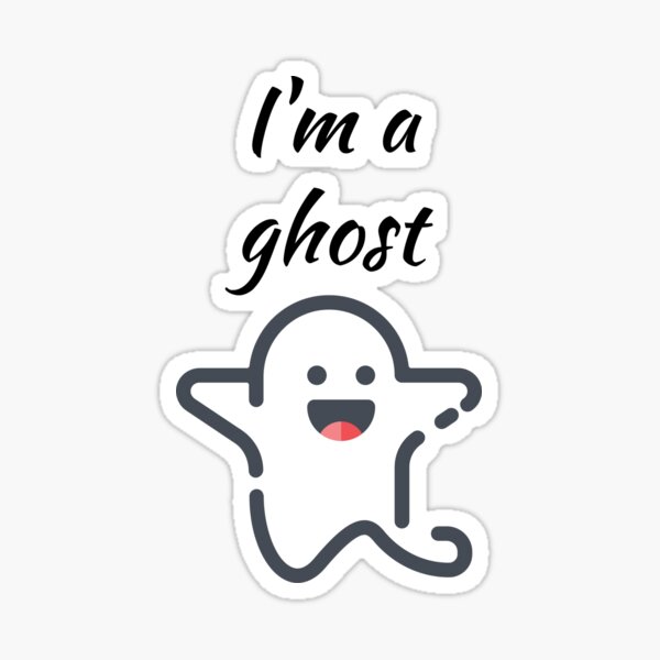 Item preview, I'm a ghost designed and sold by qlakelp002.