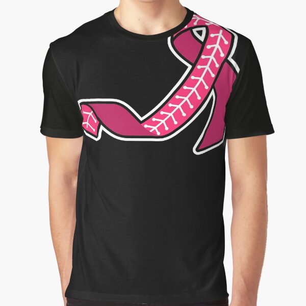 Baseball Pink Ribbon Breast Cancer Awareness Tee, Fighter iPad