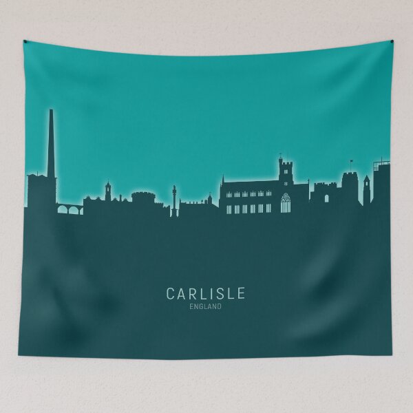 Artikelvorschau, Carlisle England Skyline entworfen und verkauft von ArtPrints.