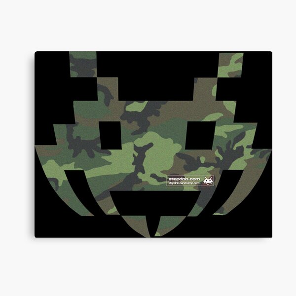 Camo Step Logo Canvas Print