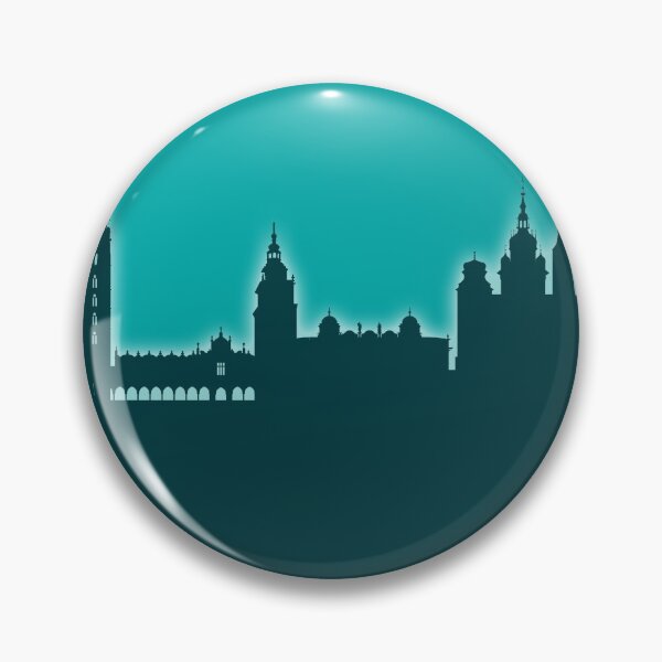 Item preview, Krakow Poland Skyline designed and sold by ArtPrints.