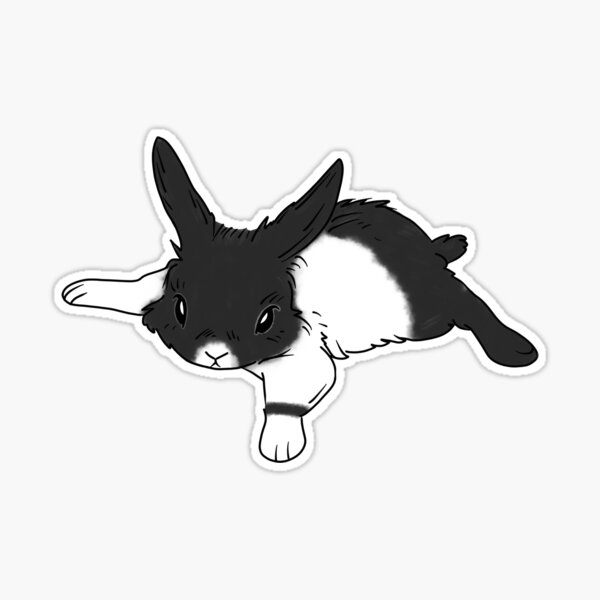 Bad Bunny Sticker for Sale by 042design