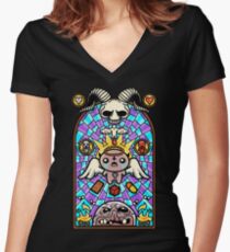 The Binding Women's Fitted V-Neck T-Shirt