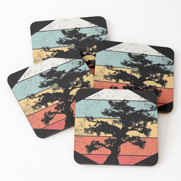 Item preview, Graphic Retro Sunset Bonsai Tree graphic Super Cool Vintage designed and sold by Lisbob.