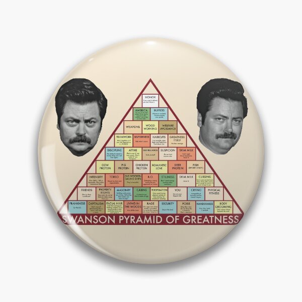 Item preview, Swanson Pyramid of Greatness designed and sold by thearkestry.