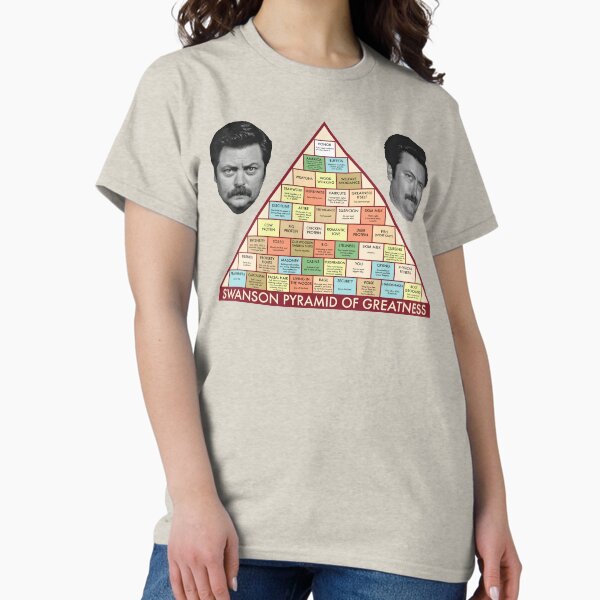 Aperçu de l'œuvre La pyramide de la grandeur de Swanson créée et vendue par thearkestry.