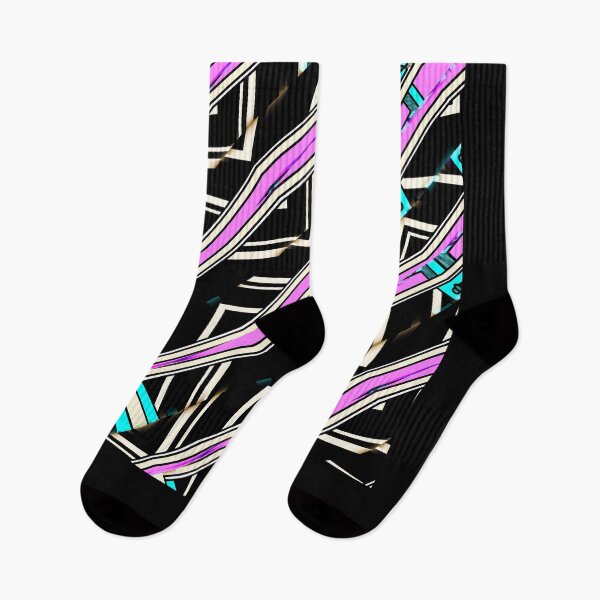 Item preview, Purple. Black. Blue. White. Morphed Design. Geometrical. Pattern  designed and sold by shirtdan.