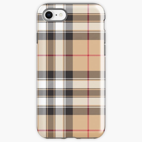 Pride of scotland gold tartan fabric texture iPhone Tough Case