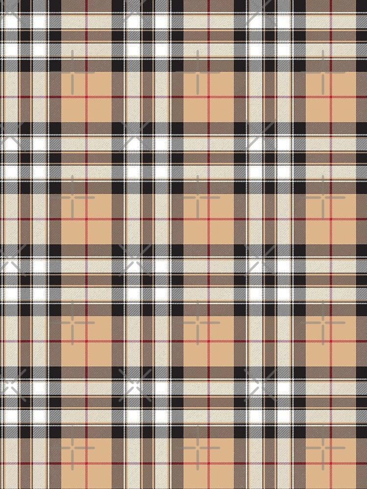 Pride of scotland gold tartan fabric texture by trendtis