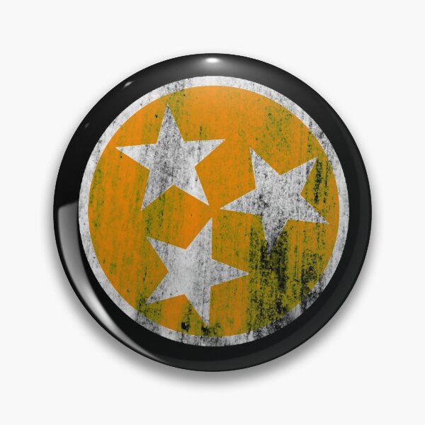 Item preview, Orange Tennessee Flag Volunteer State Stars Shirt Gear designed and sold by DynamicDesign.