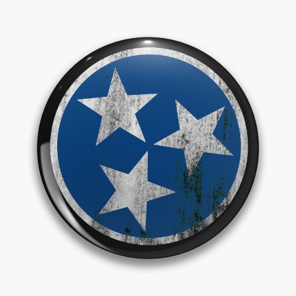Item preview, Blue Tennessee Flag Volunteer State Stars Shirt Gear designed and sold by DynamicDesign.