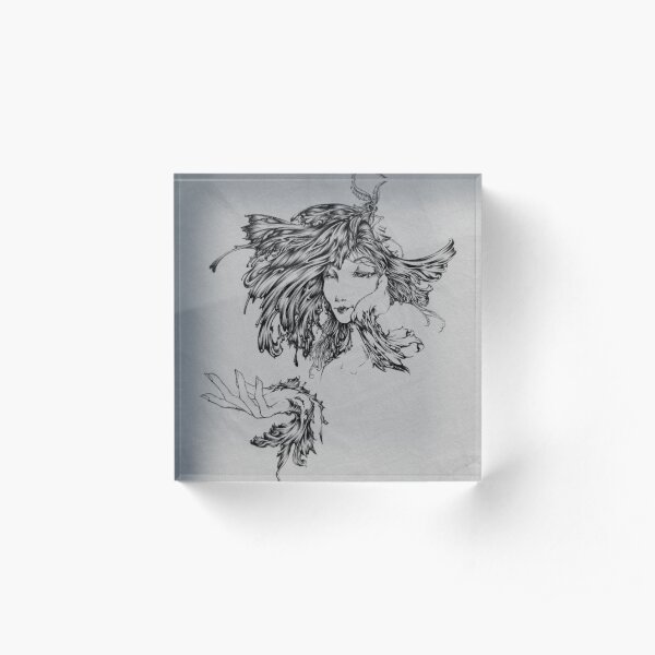 Self Decay Acrylic Block