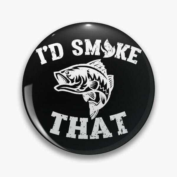 Item preview, Funny Distressed I'd Smoke That Fish Fillet Shirt Gear designed and sold by DynamicDesign.
