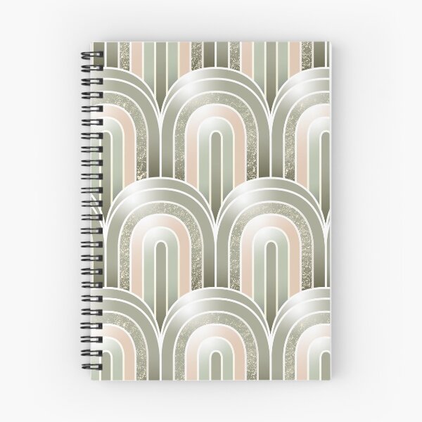 Item preview, Art Deco metal arches large - seamless pattern designed and sold by colorofmagic.