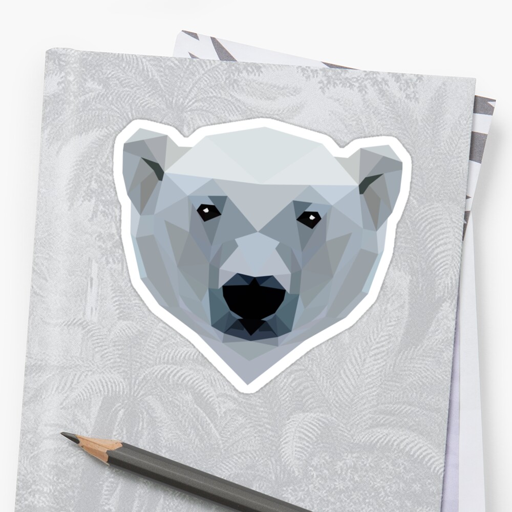 "Polar Bear" Stickers By Edwardmhz | Redbubble