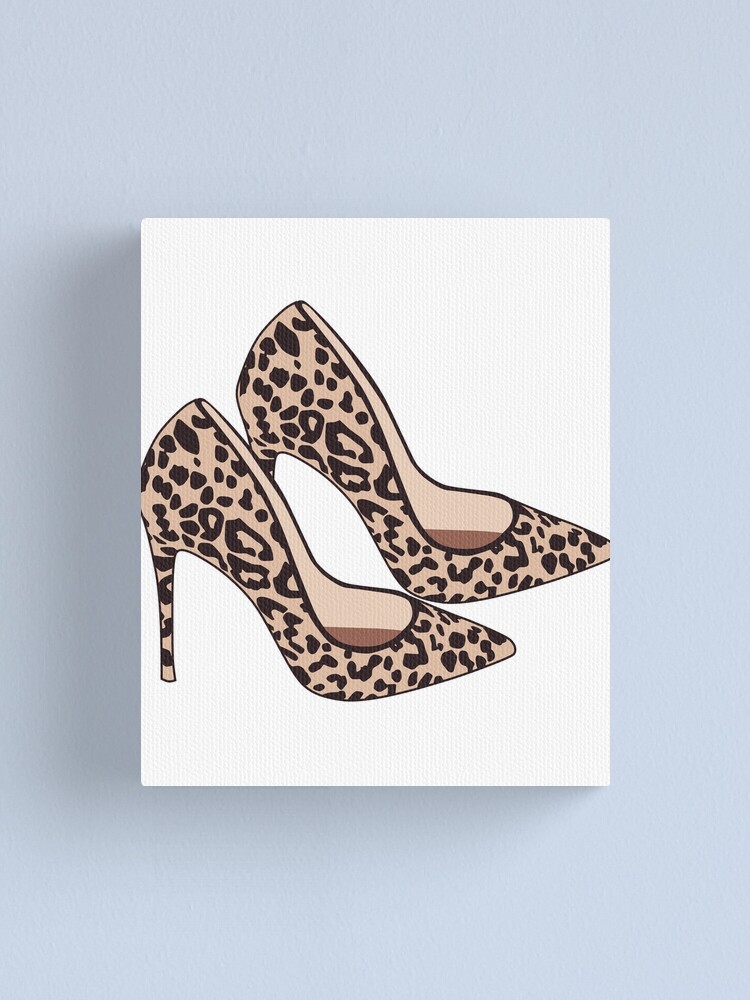 Leopard Print High Heels Shoes - Animal 