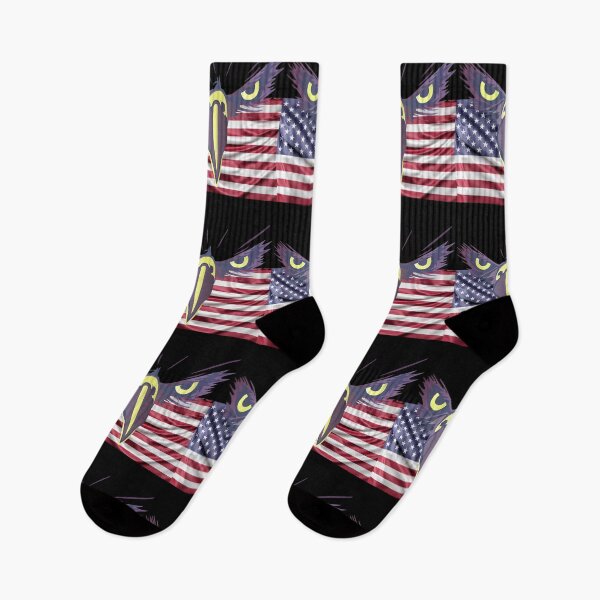 Item preview, Strong Eagle Eyes Protecting USA Flag Patriots Memory Gift designed and sold by peter2art.