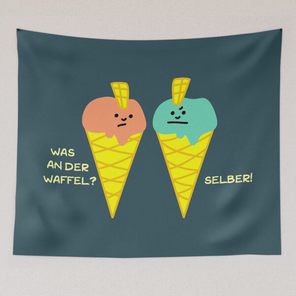 Artikelvorschau, Eis mit Waffel (b) entworfen und verkauft von spontania.