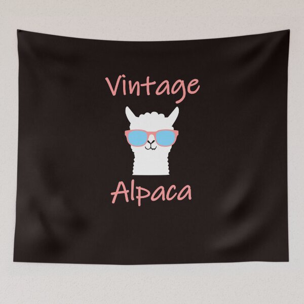 Item preview, Alpaca llama vintage retro designed and sold by Imutobi.