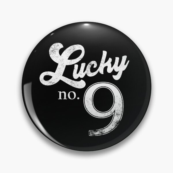 Item preview, Lucky Number Nine Distressed Shirt Gear designed and sold by DynamicDesign.