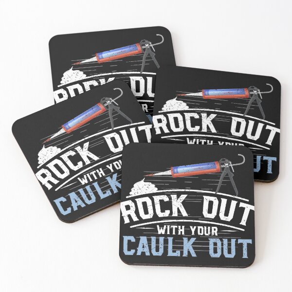 Item preview, Funny Construction Gift Tee Rock Out With Your Caulk Out designed and sold by Lisbob.