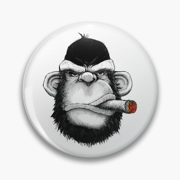 Item preview, monkey smoking designed and sold by Dhirendra167p.