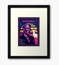 Hannibal 80's Poster Framed Print